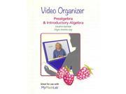 Video Organizer for Prealgebra Introductory Algebra 4 UNBND