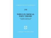 Topics in Critical Point Theory Cambridge Tracts in Mathematics