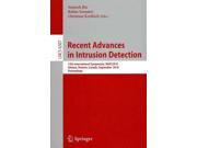 Recent Advances in Intrusion Detection Lecture Notes in Computer Science Security and Cryptology 1