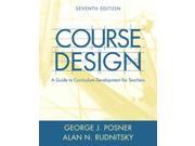 Course Design Course Design 7