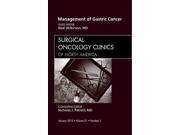 Management of Gastric Cancer The Clinics Surgery 1