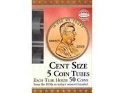 Cent Coin Tubes 5 Count Box