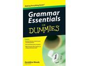 Grammar Essentials For Dummies For Dummies