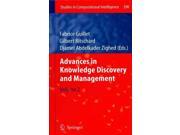 Advances in Knowledge Discovery and Management Studies in Computational Intelligence