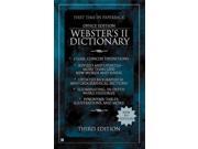 Webster's Ii Dictionary 3