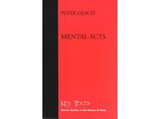 Mental Acts Key Texts