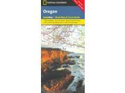 National Geographic State Guide Map Oregon Guide Map Raod Map Travel Map State Guide Map