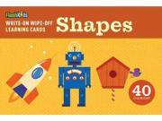 Shapes Write on Wipe off Learning Cards