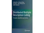 Distributed Multiple Description Coding Principles Algorithms and Systems