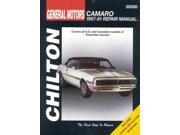 Chilton s Gm Camaro 1967 81 Repair Manual Chilton s Total Car Care Repair Manual