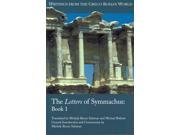 The Letters Of Symmachus: Book 1 (society Of Biblical Literature: Writings From The Greco-roman World)