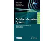 Scalable Information Systems 1
