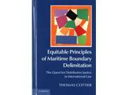 Equitable Principles of Maritime Boundary Delimitation