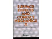 Surface Effects and Contact Mechanics X WIT Transactions on Engineering Sciences