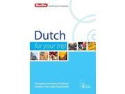Berlitz Dutch For Your Trip (berlitz For Your Trip)