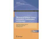 Advances in Computer Science Environment Ecoinformatics and Education Communications in Computer and Information Science
