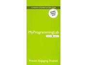 Intro to Java Programming MyProgrammingLab Access Code 10 PSC BRI