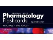 Rang Dale s Pharmacology Flash Cards BOX FLC CR
