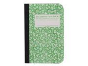 Parsley Pocket Size Decomposition Book College Ruled Composition Notebook With 100% Post Consumer Waste Recycled Pages