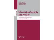 Information Security and Privacy Lecture Notes in Computer Science