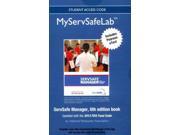ServSafe Manager MyServSafeLab Access Code Updated With the 2013 Fda Food Code Includes Pearson Etext