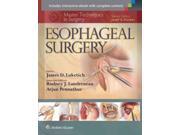 Esophageal Surgery Master Techniques In Surgery 1