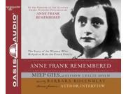 Anne Frank Remembered Unabridged