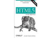 HTML5 Pocket Reference 5