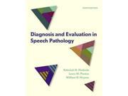 Diagnosis and Evaluation in Speech Pathology 9