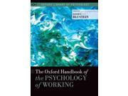 The Oxford Handbook of the Psychology of Working Oxford Library of Psychology