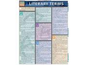 Literary Terms Quickstudy Reference Guides Academic CHRT