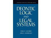 Deontic Logic and Legal Systems Cambridge Introductions to Philosophy and Law