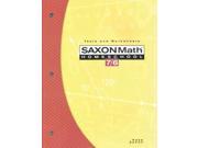 Saxon Math 7 6 Homeschool Tests and worksheets