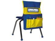 Chairback Buddy: Blue/yellow