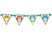 Colorful Owls Banner