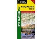 National Geographic Trails Illustrated Map Rocky Mountain National Park National Geographic Trails Illustrated Map FOL MAP RE