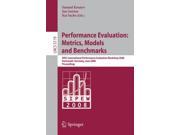 Performance Evaluation Metrics Models and Benchmarks Lecture Notes in Computer Science