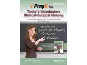 Timby s Introductory Medical Surgical Nursing Prepu Access Code