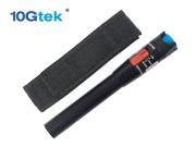10Gtek Visual Fault Locator Red Light 10mW Fiber Optic Cable Tester Meter with 2.5mm Universal Connector for CATV Telecommunications Engineering Maintenance