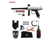 Tippmann Gryphon Private Hpa Paintball Gun Package - Silver