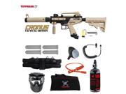Tippmann Cronus Tactical Specialist Hpa Paintball Gun Package - Black / Tan