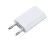 EU Plug USB Power Home Wall Charger Adapter for Apple iPod iPhone 3G 3GS 4 4S