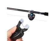 Electronic Fish Bite Sound Alarm LED Light Alert Bell Fishing Rod Clip On