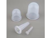 4 In 1 Chinese Full Body Silicone Vacuum Cups Cupping Slimming Massage