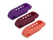 Silicone Metal Replacement Clip Belt Holder Case Cover For Fitbit One Tracker