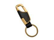 Good Leather Belt Buckle Clip Keychain Key Chain Ring 4 Color For Options