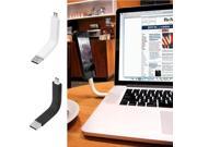 New Bendable Micro USB Sync Data Charger Cable Stand For Samsung S3