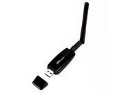 300Mbps Wireless USB Wifi Adapter Dongle Network LAN Card 802.11n g b Antenna