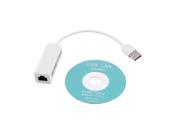 USB 1.1 to fast Ethernet 10 100 RJ45 Network LAN Adapter Card Dongle 100Mb