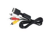 NEW 6 Ft Audio Video AV Cable to RCA For PlayStation PS PS2 PS3